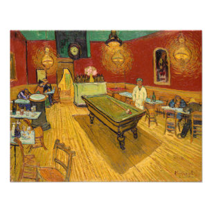 Vincent van Gogh - Das Nachtcafé Fotodruck