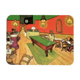Vincent Van Gogh - Das Nachtcafé in Arles Magnet
