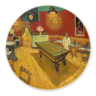 Vincent van Gogh - Das Nachtcafé Keramikknauf