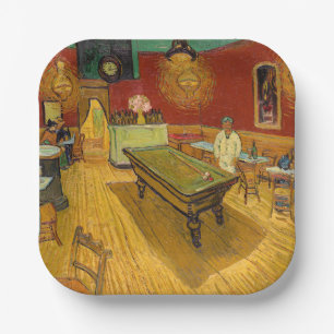 Vincent van Gogh - Das Nachtcafé Pappteller