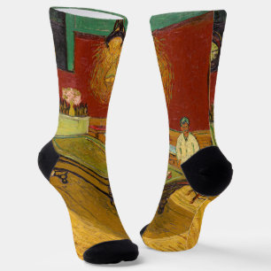 Vincent van Gogh - Das Nachtcafé Socken