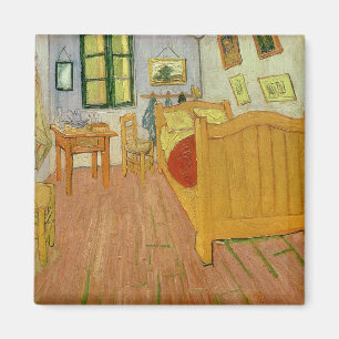 Vincent van Gogh   das Schlafzimmer, 1888 Magnet