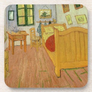 Vincent van Gogh   das Schlafzimmer, 1888 Untersetzer