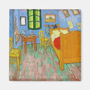 Vincent Van Gogh Das Schlafzimmer in Arles Magnet