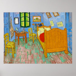 Vincent Van Gogh Das Schlafzimmer in Arles Poster