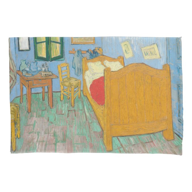 Vincent Van Gogh - Das Schlafzimmer Kissenbezug (Vorderseite)
