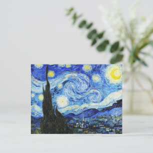 Vincent Van Gogh, Das Sternennacht-Gemälde Feiertagspostkarte