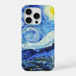 Vincent Van Gogh, Das Sternennacht-Gemälde iPhone 15 Pro Hülle