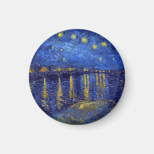 Vincent Van Gogh, Das Sternennacht-Gemälde Magnet