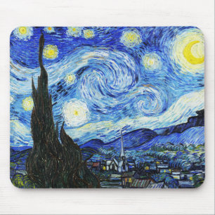 Vincent Van Gogh, Das Sternennacht-Gemälde Mousepad