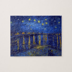 Vincent Van Gogh, Das Sternennacht-Gemälde Puzzle
