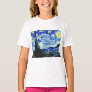 Vincent Van Gogh, Das Sternennacht-Gemälde T-Shirt