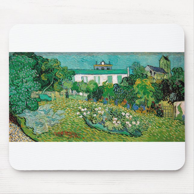 Vincent Van Gogh, Daubigny's Garden Mousepad (Vorne)