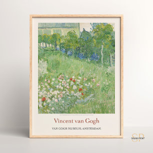 Vincent van Gogh Daubignys Garten Kunstprint Retro Poster