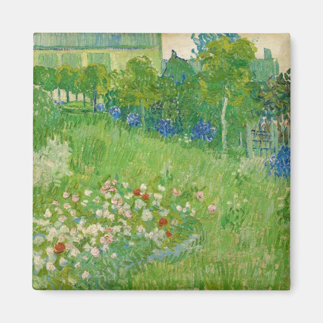 Vincent Van Gogh "Daubignys Garten" Magnet (Vorne)