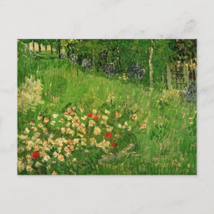 Vincent van Gogh - Daubignys Garten Postkarte