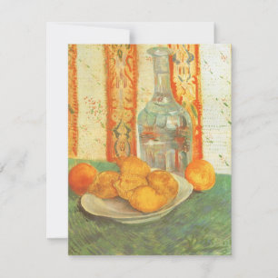 Vincent van Gogh - Decanter und Zitronen auf einer