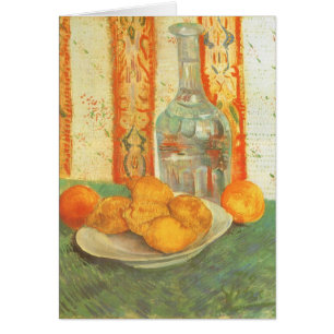 Vincent van Gogh - Decanter und Zitronen auf einer