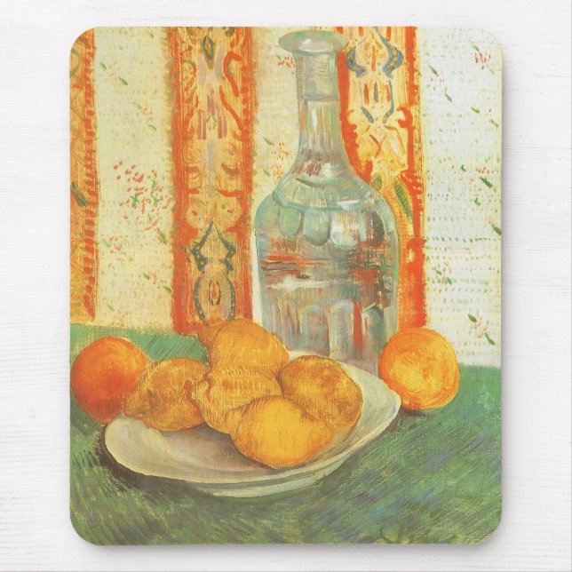 Vincent van Gogh - Decanter und Zitronen auf einer Mousepad (Vorne)