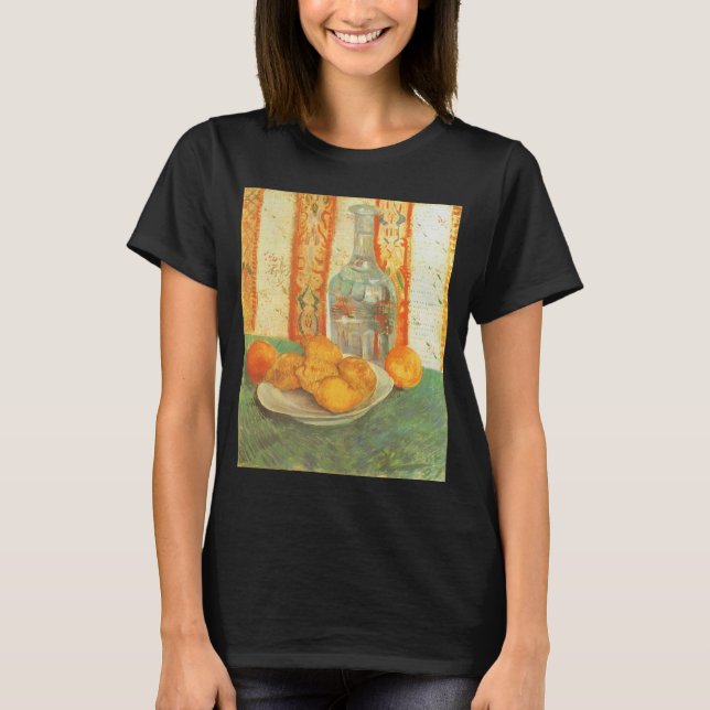 Vincent van Gogh - Decanter und Zitronen auf einer T-Shirt (Vorderseite)