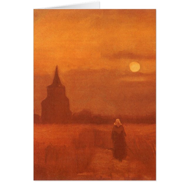 Vincent van Gogh - Der alte Turm im Feld (Vorne)