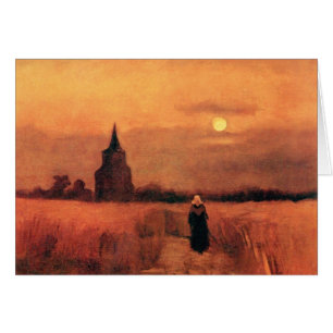 Vincent Van Gogh - Der alte Turm in den Feldern
