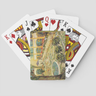 Vincent van Gogh   Der Asylgarten in Arles Spielkarten