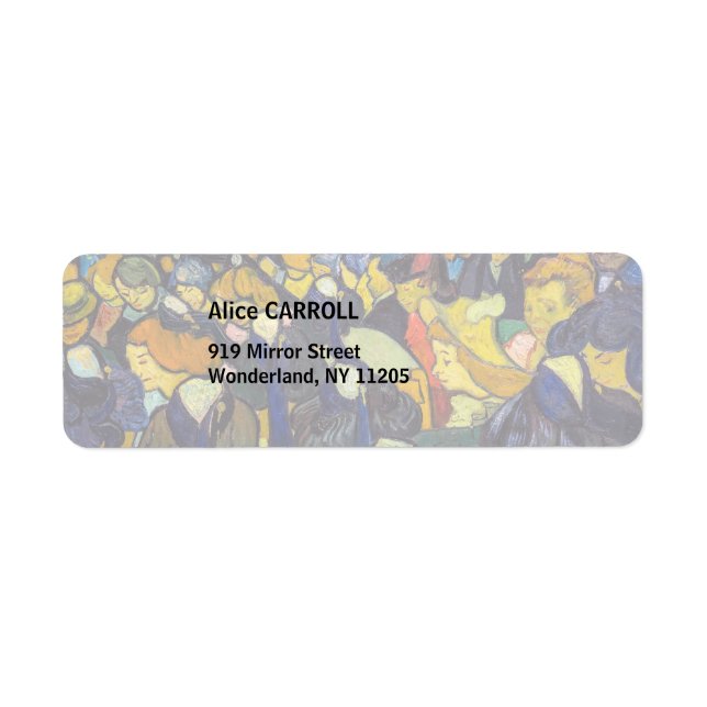 Vincent van Gogh - Der Ballsaal in Arles (Vorne)
