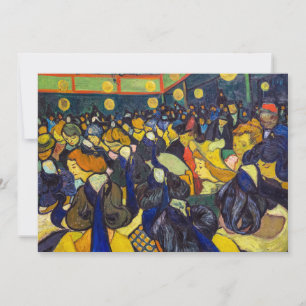 Vincent van Gogh - Der Ballsaal in Arles Dankeskarte