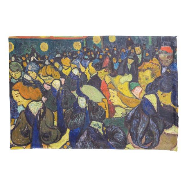 Vincent van Gogh - Der Ballsaal in Arles Kissenbezug (Vorderseite)