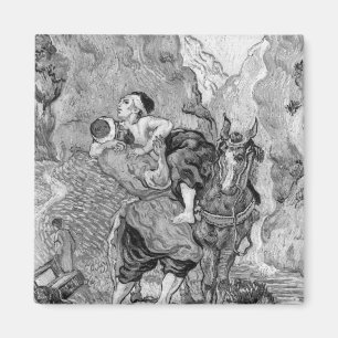 Vincent van Gogh der barmherzige Samariter Magnet