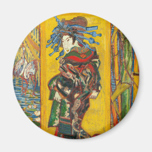 Vincent Van Gogh Der Courtesan nach Eisen Magnet
