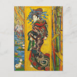 Vincent Van Gogh Der Courtesan nach Eisen Postkarte<br><div class="desc">Van Gogh Der Courtesan nach Eisen Postcard</div>