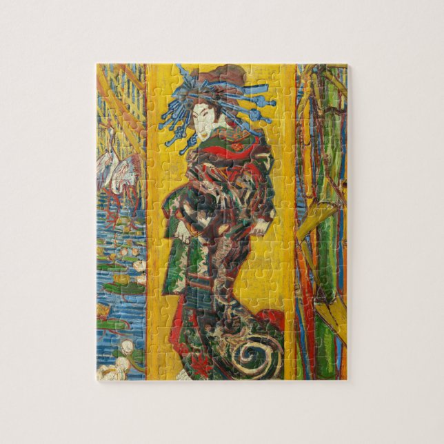 Vincent Van Gogh Der Courtesan nach Eisen Puzzle (Vertikal)