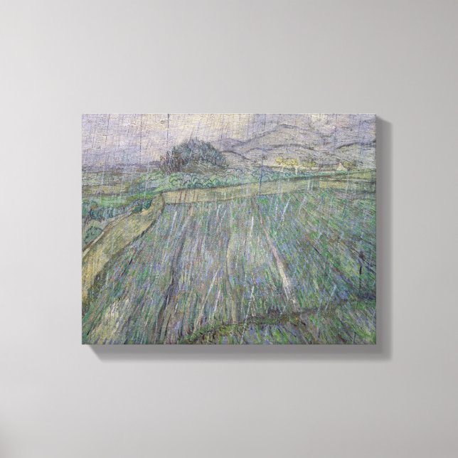 Vincent van Gogh | Der Donnersturm Leinwanddruck (Vorderseite)