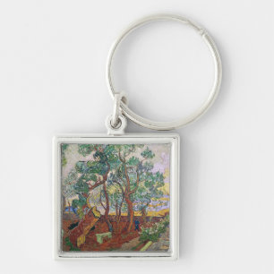 Vincent van Gogh   der Garten von St- Schlüsselanhänger