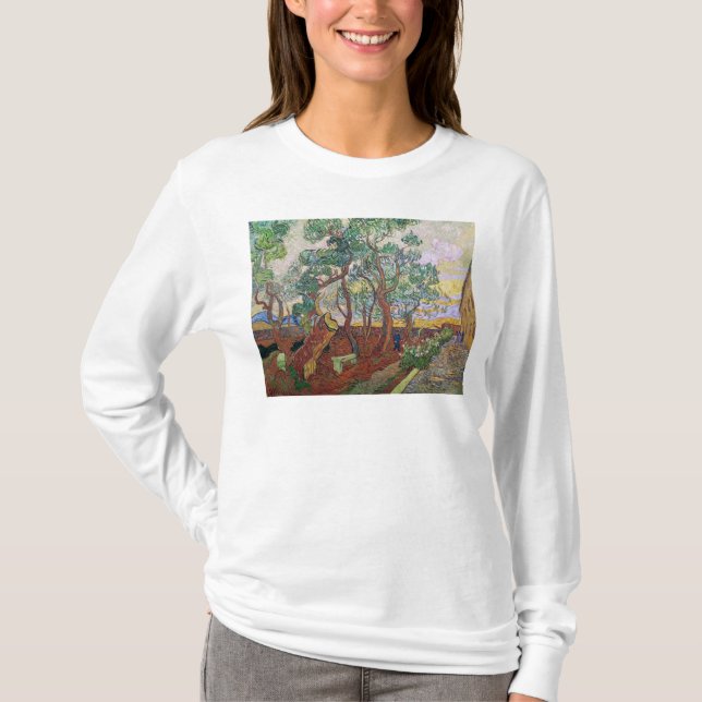 Vincent van Gogh | der Garten von St- T-Shirt (Vorderseite)