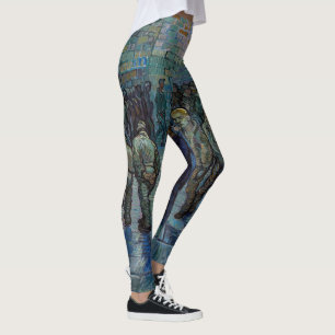 Vincent van Gogh - Der Gefängnishof Leggings