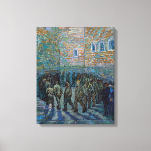 Vincent van Gogh - Der Gefängnishof Leinwanddruck