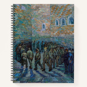 Vincent van Gogh - Der Gefängnishof Notizbuch