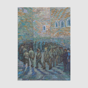 Vincent van Gogh - Der Gefängnishof Seidenpapier