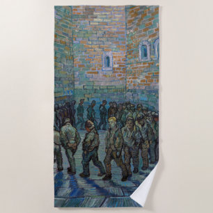 Vincent van Gogh - Der Gefängnishof Strandtuch