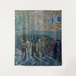 Vincent van Gogh - Der Gefängnishof Wandteppich