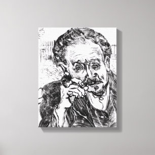 Vincent van Gogh der Mann mit dem Rohr Leinwanddruck
