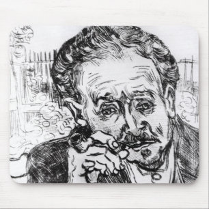 Vincent van Gogh   der Mann mit dem Rohr Mousepad