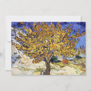 Vincent van Gogh - Der Maulbeerbaum Einladung