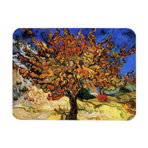 Vincent Van Gogh - Der Maulbeerbaum Fine Art Magnet