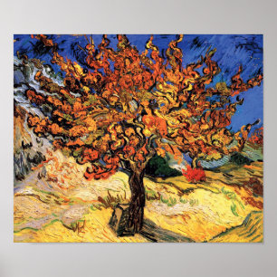 Vincent Van Gogh - Der Maulbeerbaum Fine Art Poster