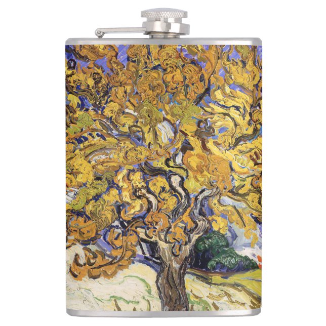 Vincent van Gogh - Der Maulbeerbaum Flachmann (Vorderseite)