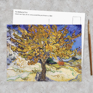 Vincent van Gogh - Der Maulbeerbaum Postkarte